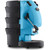 Didiesse Frog Collection ESE Pod Espresso Machine offset view with the product facing towards the right. The Filter lever is down and the color is Miami Blue. - thumbnail view