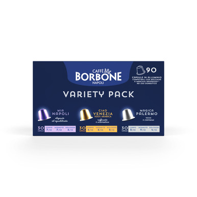 ローマ・コンスタンティノープル青銅セット Aluminum Nespresso®* Machine Compatible Mini Tasting Kit