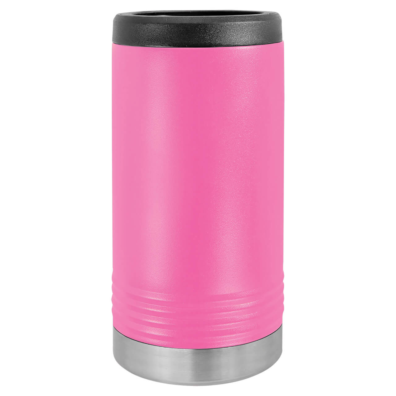 Elevate your tailgates and outdoor adventures with our premium powder coated stainless steel customizable can koozie, engineered with double-wall vacuum insulation to keep canned beverages ice-cold for hours without condensation, perfect as a personalized can holder for BBQs, camping, or game days. This durable matte-finish insulated can cooler features a sweat-free exterior, BPA-free construction, and endless engraving options and several color options for gifts or custom designs, making it the ultimate reusable koozie