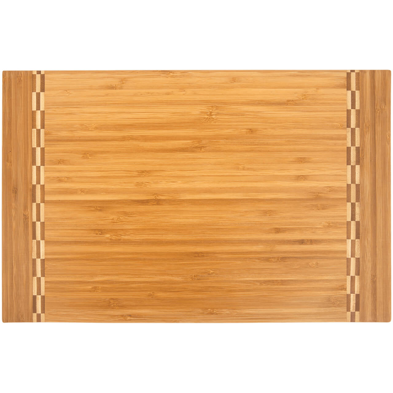 Elevate your kitchen prep with our premium 18.25 x 12 inch bamboo cutting board featuring a durable butcher block inlay for enhanced strength, knife-friendly surfaces, and natural antimicrobial properties from sustainably sourced bamboo, perfect for slicing meats, chopping veggies, or crafting charcuterie spreads. This versatile eco-friendly bamboo chopping board doubles as a stylish serving tray with its smooth, food-safe finish and custom engraving options for themed designs like Monograms, making it the ultimate personalized cutting board, housewarming or hostess gift