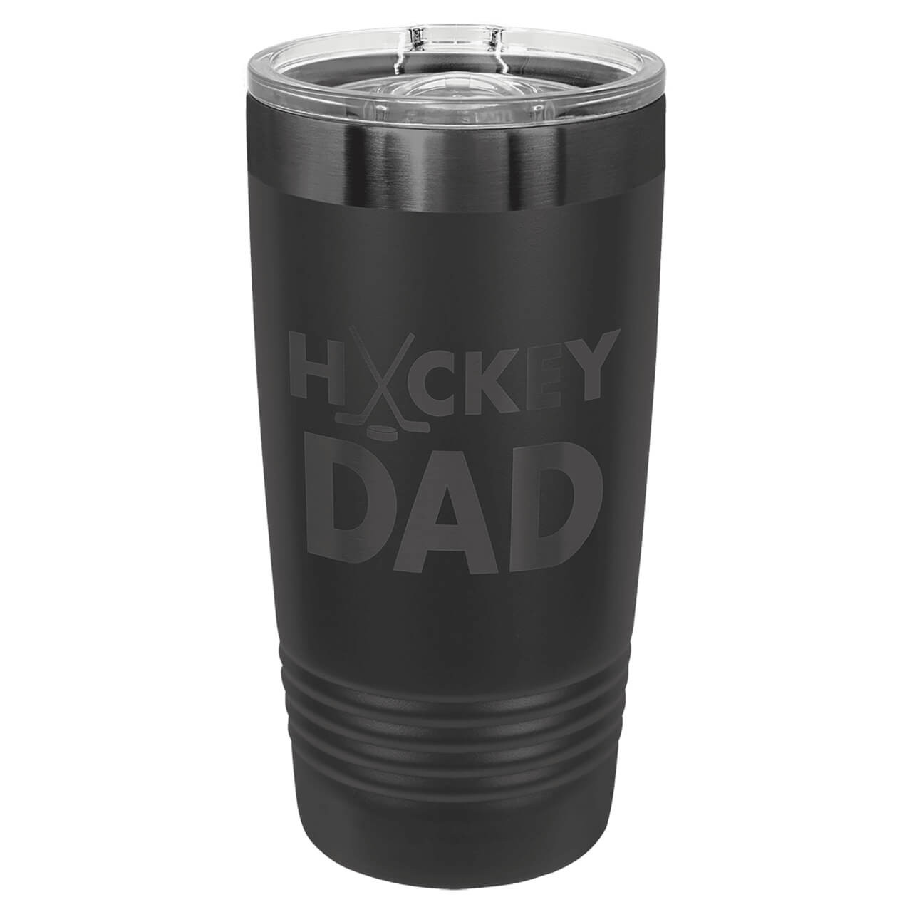 Elevate your daily hydration with our premium 20 oz customizable stainless steel tumbler, featuring innovative ghost black ion plating under a durable powder coat for a stunning tone on tone effect paired with double-wall vacuum insulation to keep drinks ice-cold for hours or piping hot without condensation. This personalized insulated travel mug includes a sip lid, sweat-free matte black exterior, and BPA-free construction for eco-friendly versatility as a coffee tumbler, water bottle, or commuter cup
