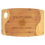 17.75 x 11.75 Bamboo Two Tone Cutting Board with Handle