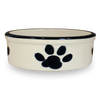 9" Hand-Painted Dog Bowl [Rear View]