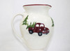 Red Truck Pattern ~ Half-Gallon Pitcher