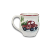 Red Truck Pattern ~ Latte Mug