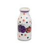 Polka Dot Pumpkin Pattern ~ Milk Bottle