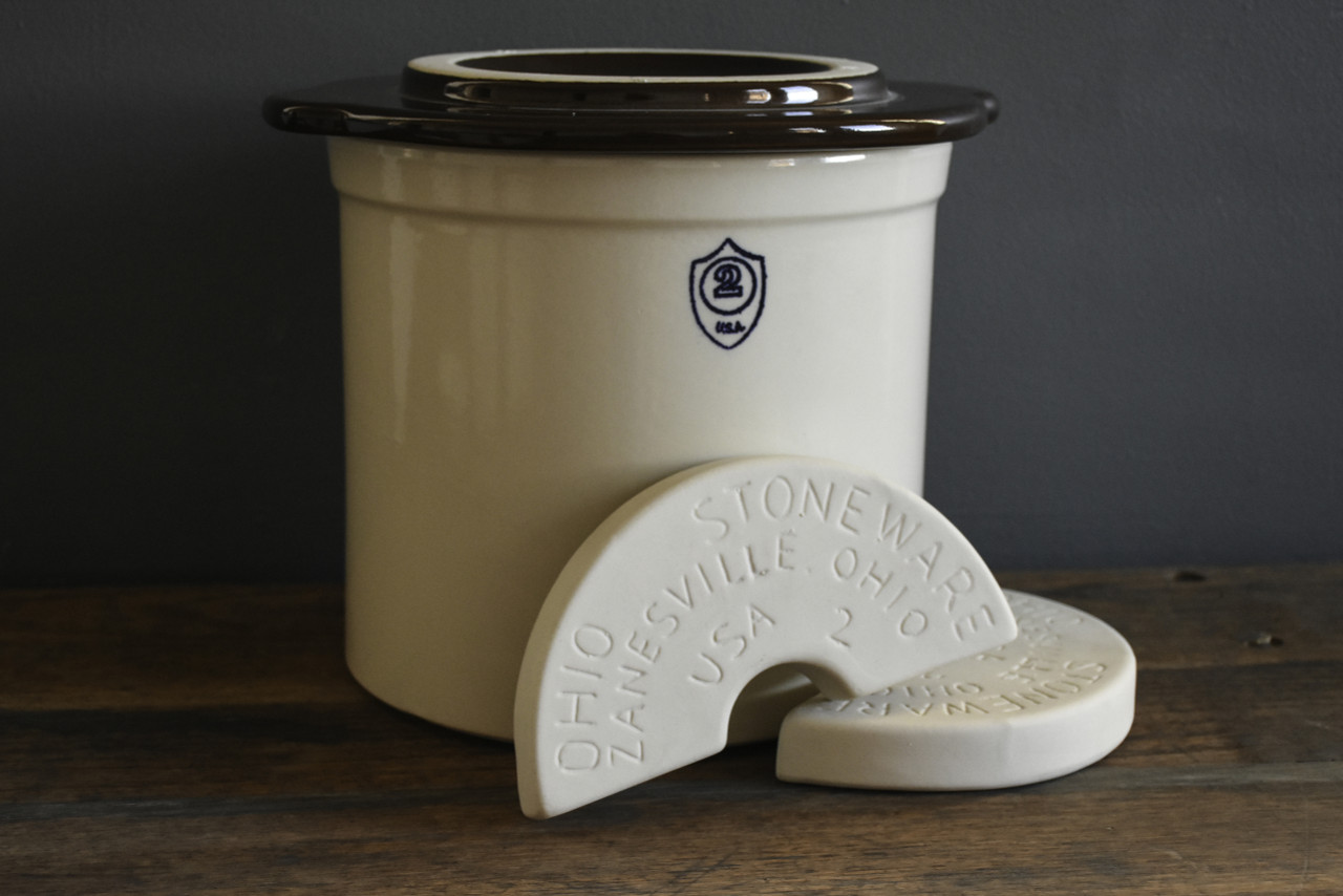 2-Gallon Preserving Crock Starter Kit - Thumbnail 3