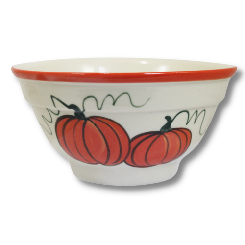 Pumpkin Vine Pattern ~ One-Rib Bowl