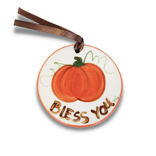 Pumpkin Vine Pattern Ornament pumpkin-vine-pattern-ornament