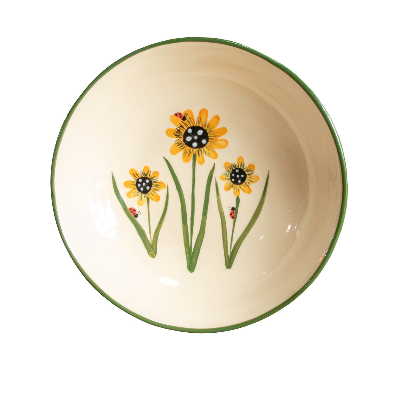 Ohio Stoneware Sunflower Pasta Bowl - Thumbnail 2