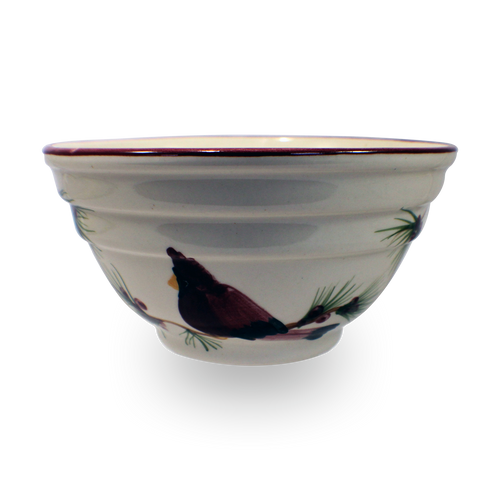 Two-Rib Bowl in Our Cardinal Pattern