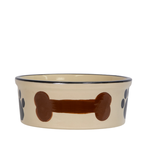 Pet Feeder ~ Large Dog Bowl, Hand-Painted & Customized