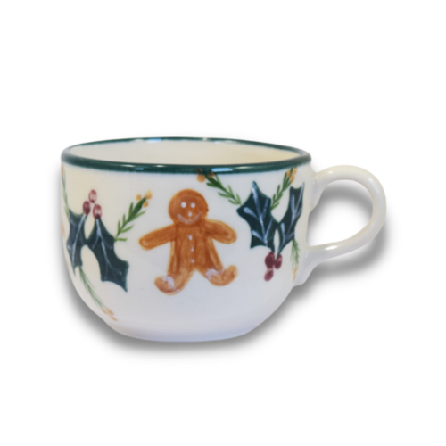 Gingerbread Pattern ~ Jumbo Mug