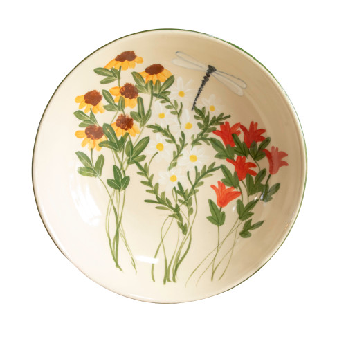 Summer Garden Pattern ~ Pasta Bowl Summer Garden Pattern ~ Pasta Bowl