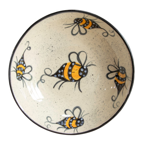 Bee Pattern ~ Pasta Bowl