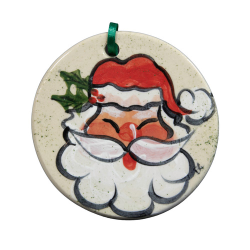 Santa Pattern ~  Ornament