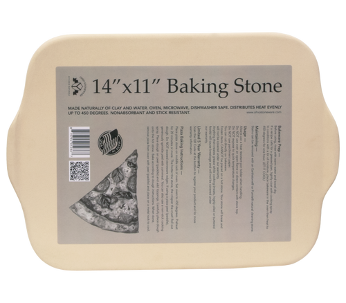 Kitchen Naturals ~ 11" x 14" Rectangle Baking Stone (Unglazed)