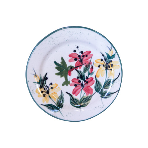 Hummingbird Pattern ~ Dessert Plate