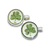 Lucky Shamrock ~ Salt & Pepper Shakers