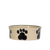 Pet Feeder ~ Medium Green Hand-Decorated Dog Bowl