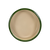 Pet Feeder ~ Medium Green Hand-Decorated Dog Bowl