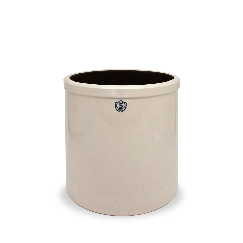 Water Seal Fermentation Crock 3 Gallon Starter Kit [Boxed]