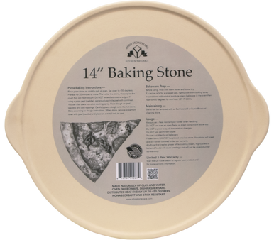 14" Round Baking Stone (Unglazed)
