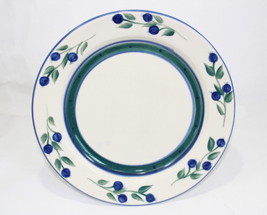 Wild Blueberry Pattern ~ Dinner Plate