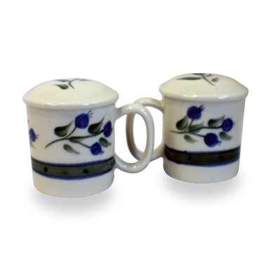 Wild Blueberry Pattern ~ Salt & Pepper Shakers