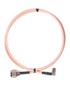 Coaxial RG Jumper Cable N-Male to QMA Male Angle 6 ft