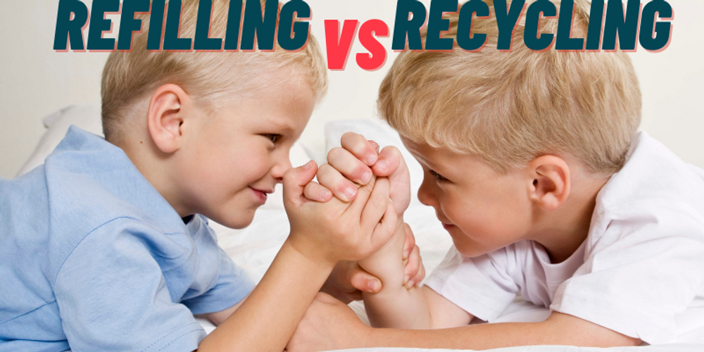 Por qué REFILLING es mejor que RECYCLING |The Refill Concept