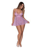 Girl Next Door Babydoll &amp; Crotchless Panty Lilac S/M