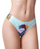 &#039;=Mememe Botanic Panic Lips Printed Thong LG