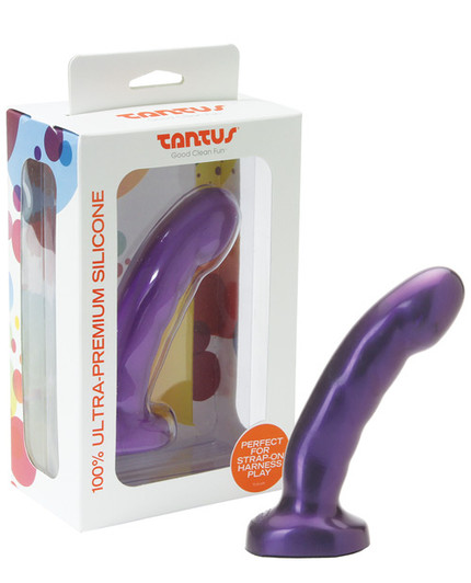 Tantus Acute Silicone Dildo - Lavender