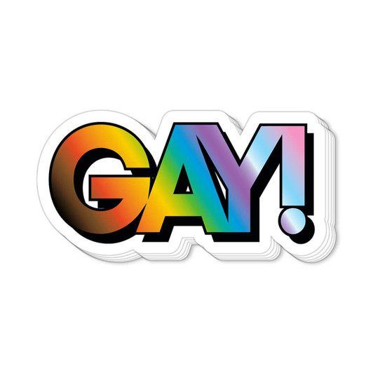 Twisted Wares Gay Sticker