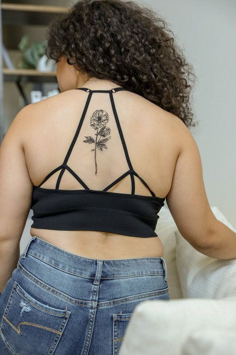 Garden of Illusion Racerback Bralette