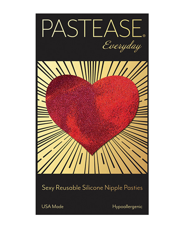 Pastease Reusable Liquid Heart - Red O/S