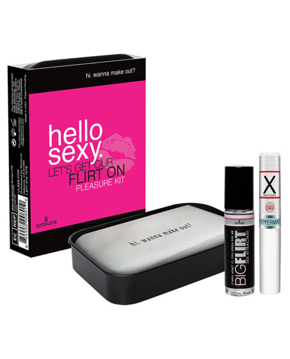 Sensuva Hello Sexy Let&#039;s Get Our Flirt On Pleasure Kit