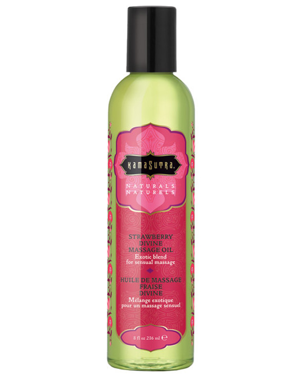 Kama Sutra Naturals Massage Oil - Strawberry