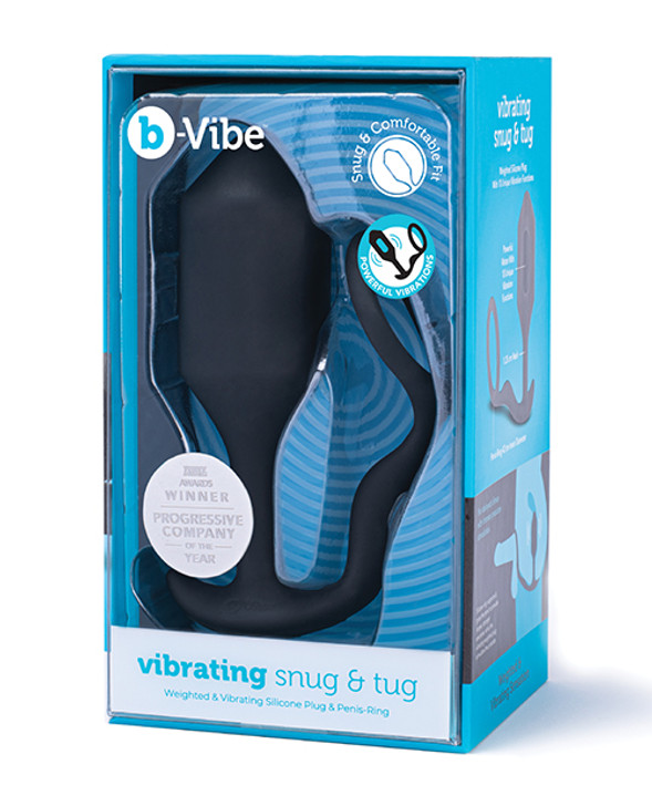 b-Vibe Vibrating Snug &amp; Tug XL - Black