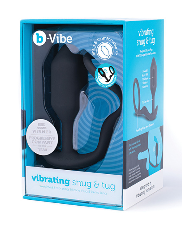 b-Vibe Vibrating Snug & Tug Medium - Black