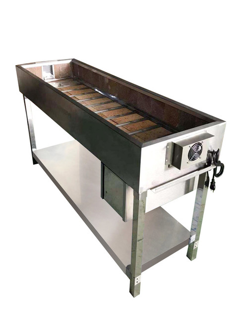 Spinning  Grillers® Charcoal Kebab Grill 60"x 18.5" x 36" 
