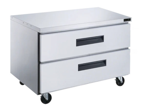 Dukers 2-Drawer Undercounter Commercial Refrigerator in Stainless Steel DUC36R-D2