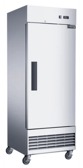 Dukers Compact Single Door Commercial Freezer in Stainless Steel D28EF