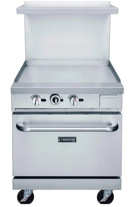 Dukers 24" Gas Range with 24" Griddle DCR24-GM