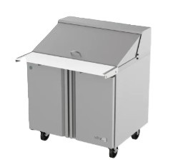 ASBER - 36" Mega Top Refrigerated Prep Table