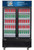 Dukers Commercial Glass Swing 2-Door Merchandiser Refrigerator DSM-41R
