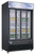 Dukers Commercial Glass Sliding 2-Door Merchandiser Refrigerator in Black DSM-40SR