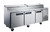 Dukers Commercial 3-Door Pizza Prep Table Refrigerator DPP90-12-S3