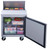 Dukers 1-Door Commercial Food Prep Table Refrigerator in Stainless Steel DSP29-8-S1